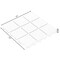 Gray Interlocking Garden Path Tiles Outdoor Flooring Decorative Floor Grass Paver, Pack of 5